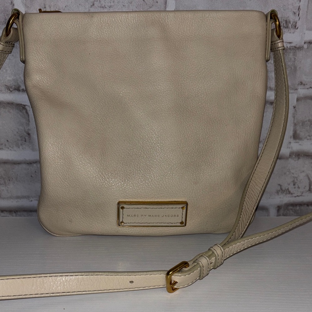 Marc by Marc Jacobs Cream Crossbody Bag